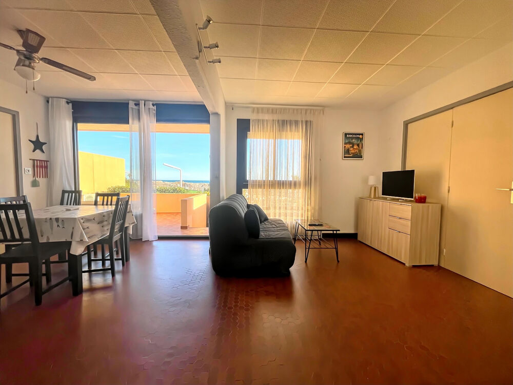 Location Appartement Le Barcarès Superbe T3 front de mer 6 personnes, vue mer avec pisicne accès direct plage ! Le barcares