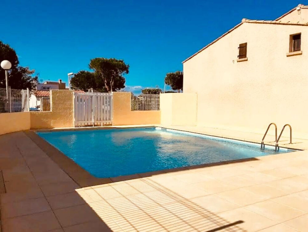 Le Barcarès Jolie Maison 4 pièces dans résidence au calme avec piscine !