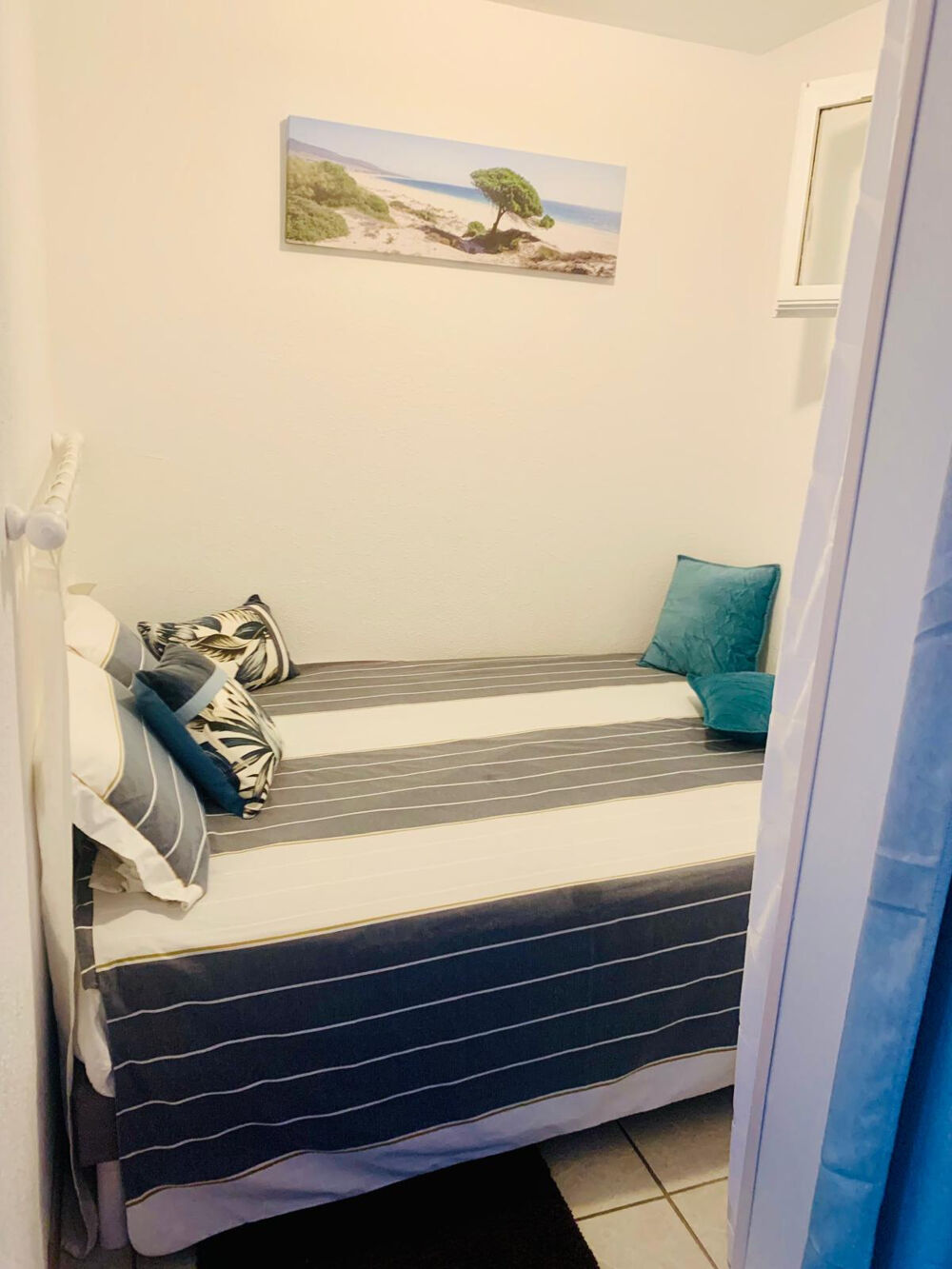 Le Barcarès Studio cabine entièrement rénové vue latérale sur la mer !