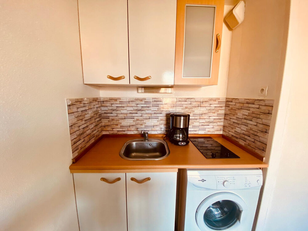 Vente Appartement Le Barcarès Studio cabine entièrement rénové vue latérale sur la mer ! Le barcares