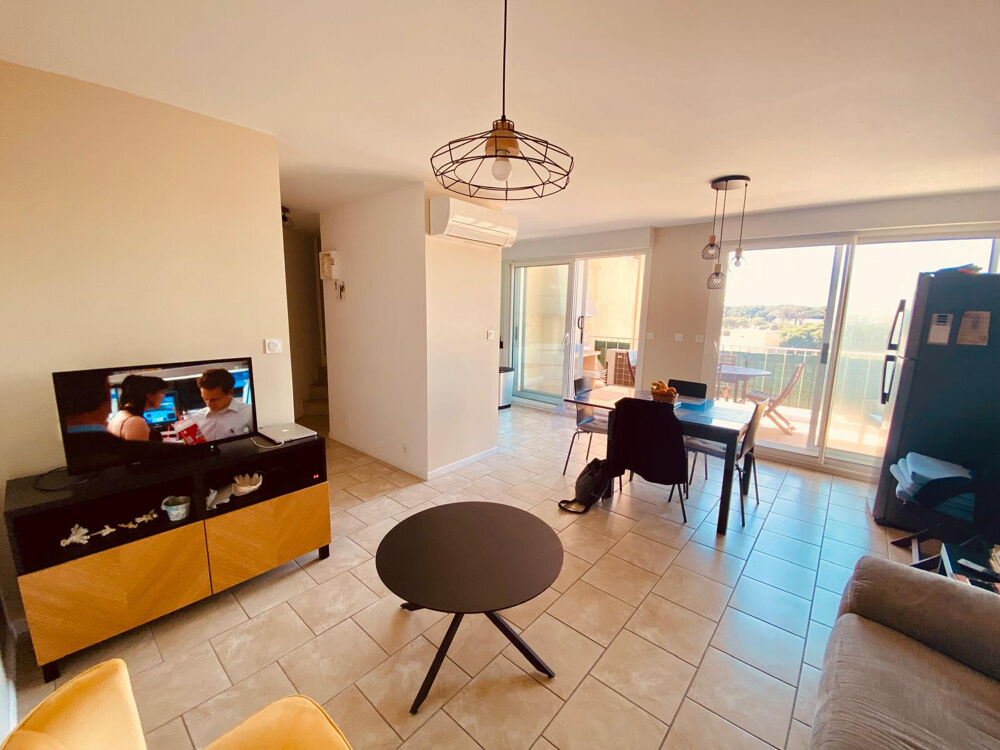 Le Barcarès : Superbe appartement avec vue mer