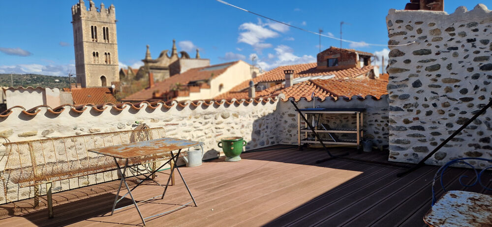 Vente Maison ILLE SUR TET - MAISON DE VILLAGE 231M2 AVEC GARAGE ET 2 TERRASSES VUE DEGAGEE CANIGOU ET ORGUES Ille sur tet