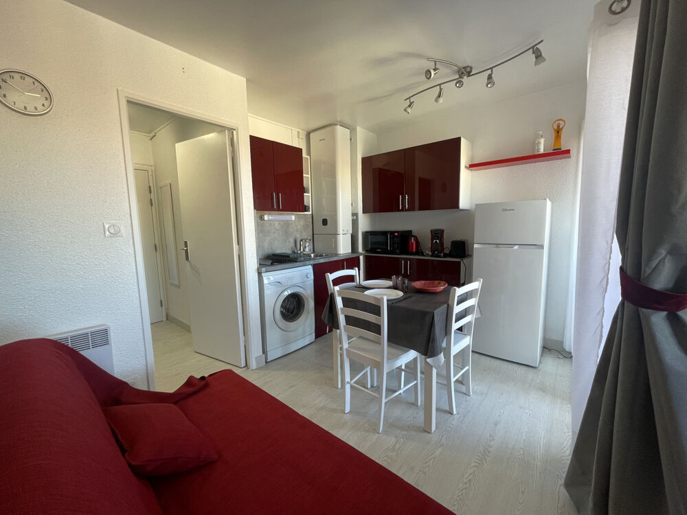 Location Appartement Location de vacances Le Barcarès, Beau T2 vue mer dernier étage WIFI et parking privé ! Le barcares
