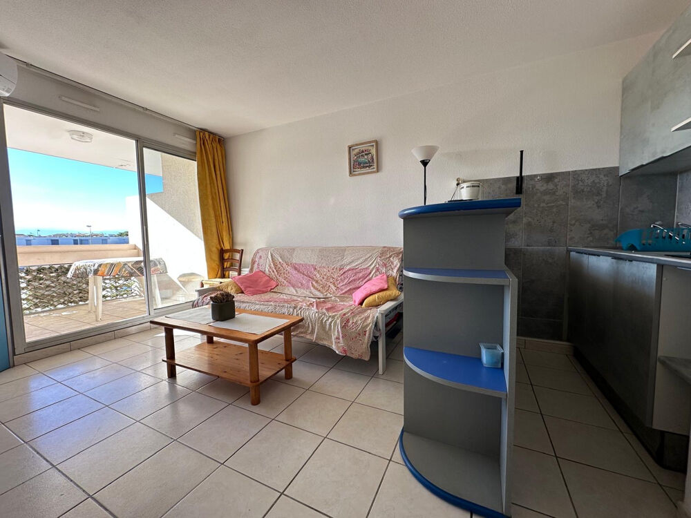 Vente Appartement CANET PLAGE, F2 + cabine avec terrasse Canet plage
