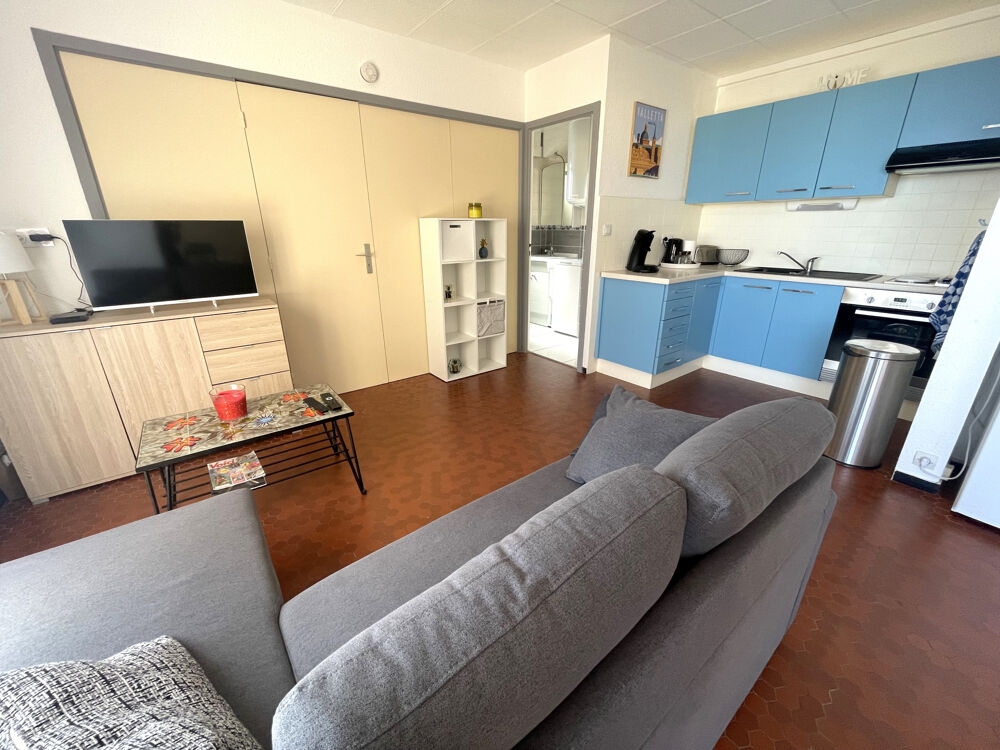 Le Barcarès Superbe T3 front de mer, vue mer avec pisicne accès direct plage !