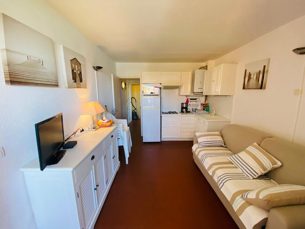 Barcarès : Superbe appartement avec terrasse et ponton privatif