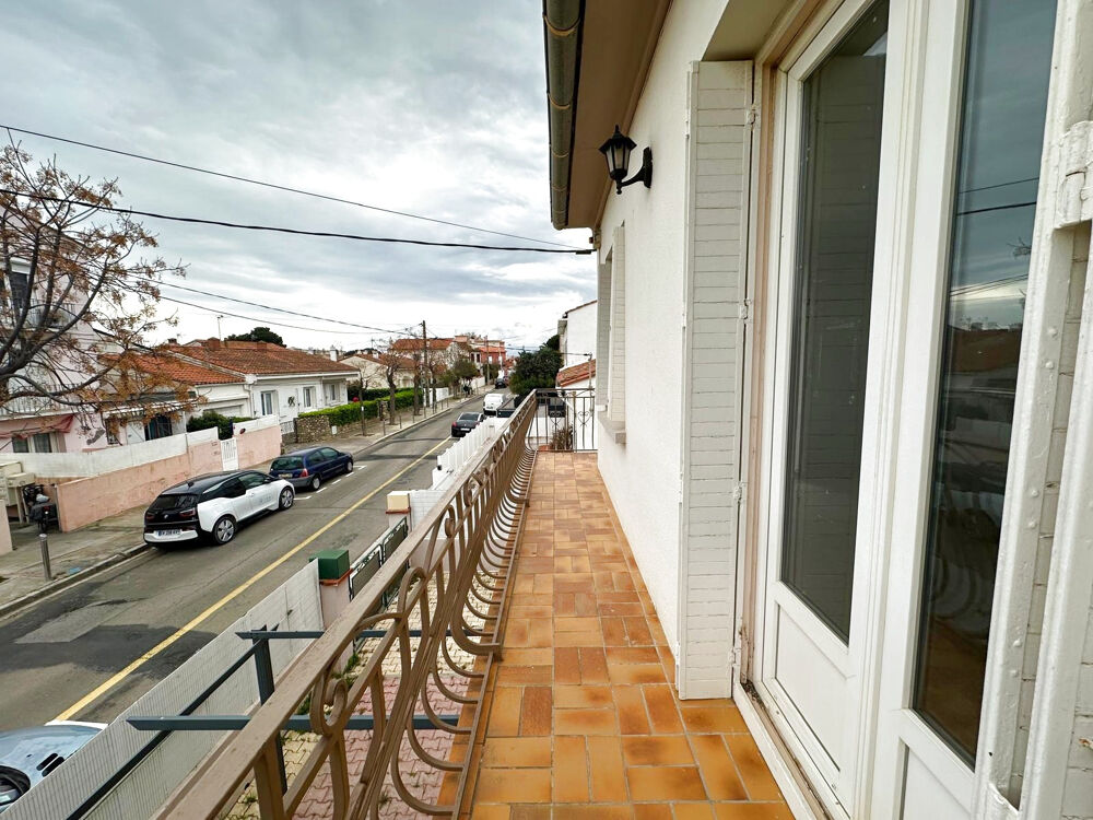 Vente Appartement CANET PLAGE, Grand appartement F4 + parking Canet plage