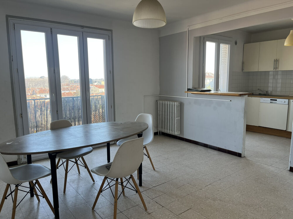 Vente Appartement F3 Lumineux avec Vue Dégagée   Parking & Clim   Quartier Joffre Perpignan