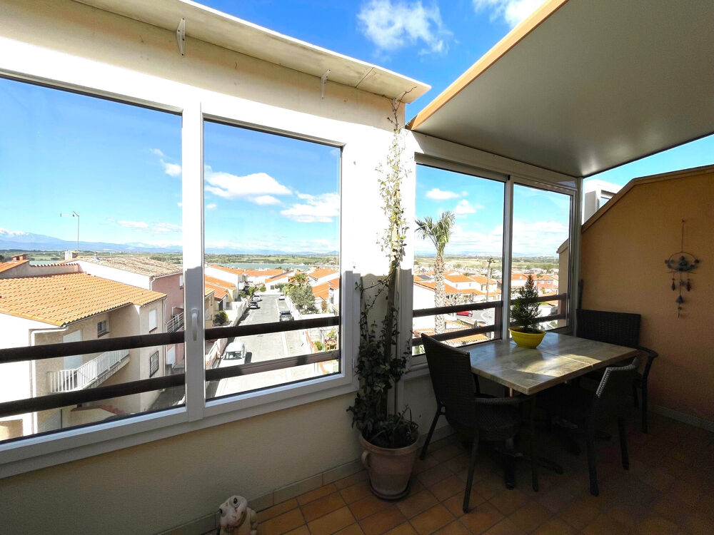 Vente appartement avec terrasse et garage vue lac, 66180 Villeneuve de la Raho.
