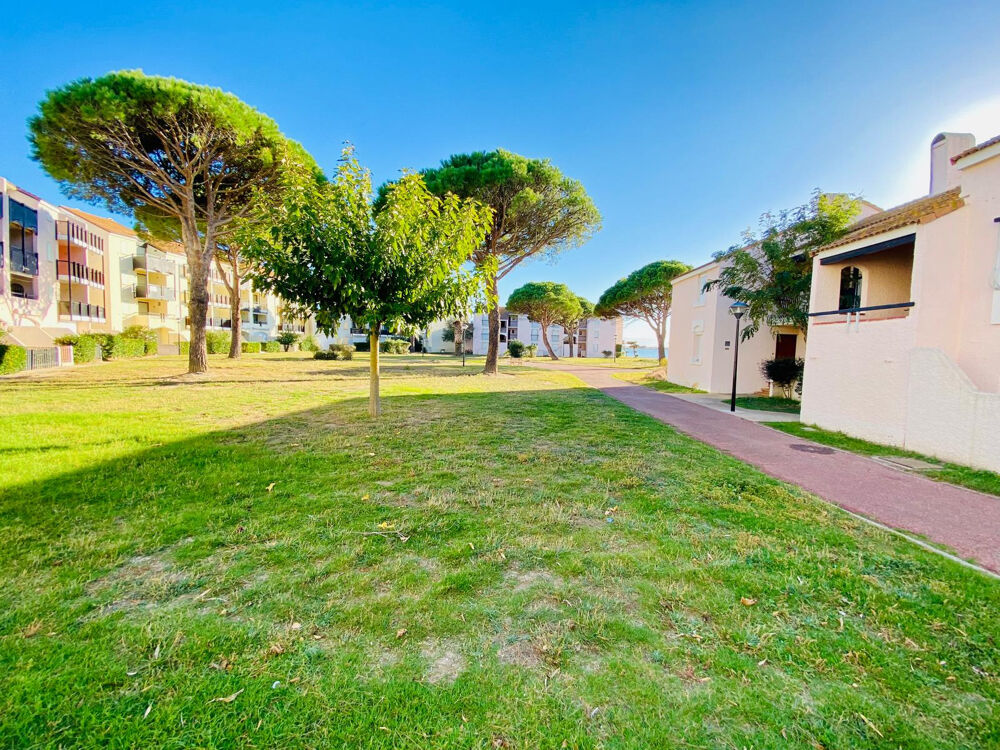 Exclusivité ! Le Barcarès - Cap Coudalère : Joli appartement en rez-de-jardin belle terrasse !