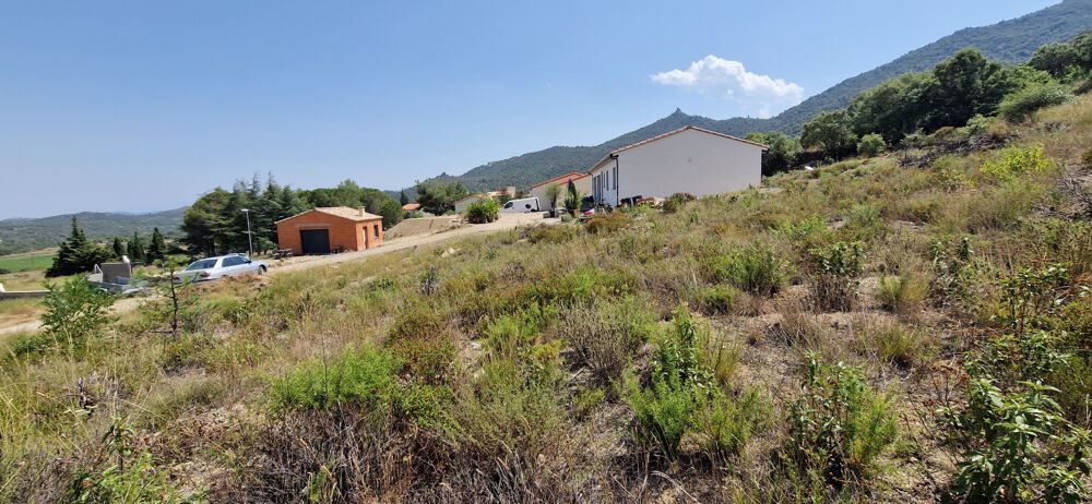 Vente Terrain A 15 mns d'ille Sur Têt - Terrain constructible de 1317 m2 - Superbe vue dégagée Montalba le chateau