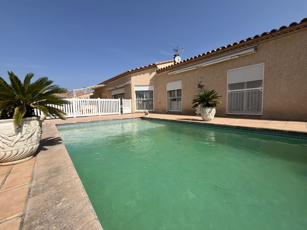 Vente Maison Superbe villa 4 faces de plain-pied - Type F5 avec piscine et garage Saleilles