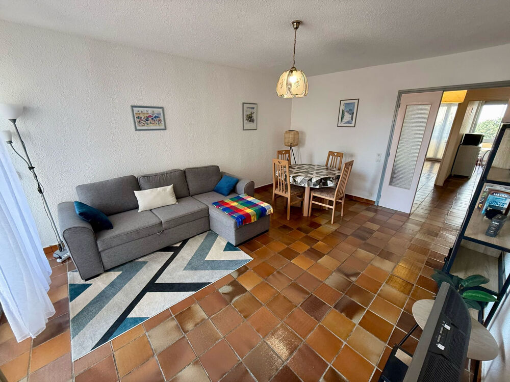 Vente Appartement Appartement 2 pièces avec terrasse en front de mer au port. Canet plage