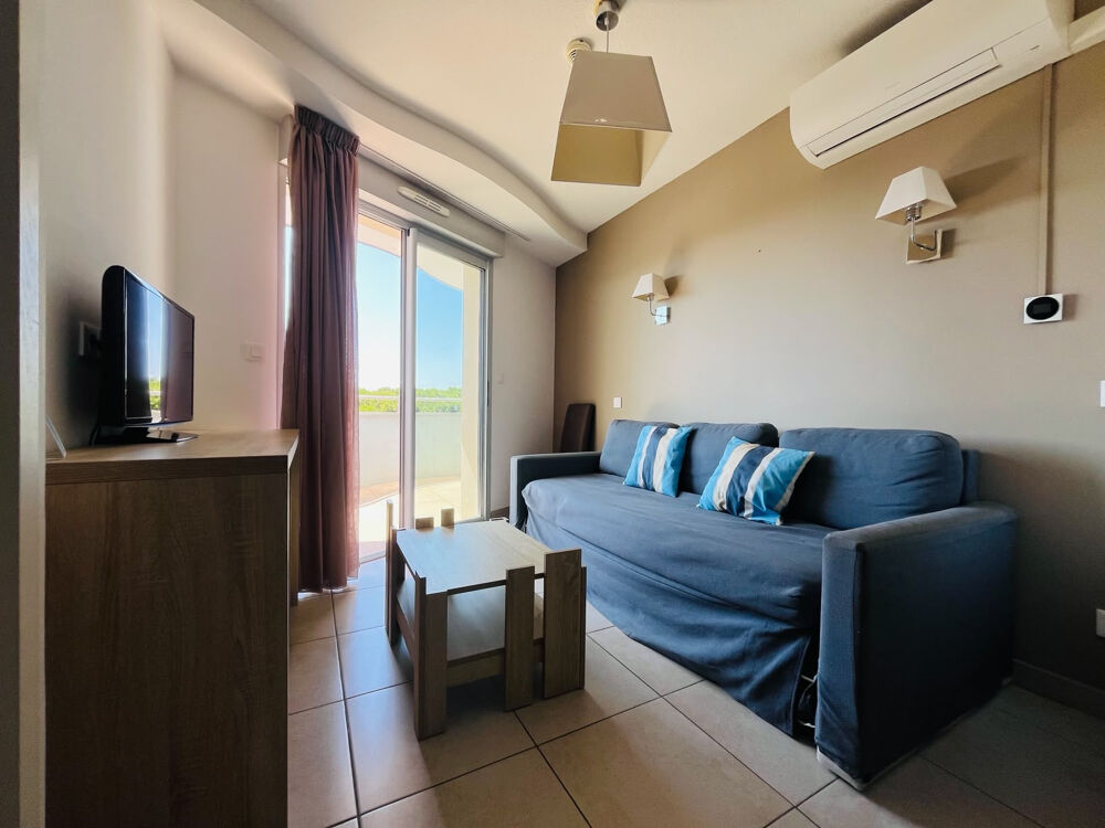 Le Barcarès Grande Plage T2 avec terrasse et Parking privé résidence standing avec piscine !