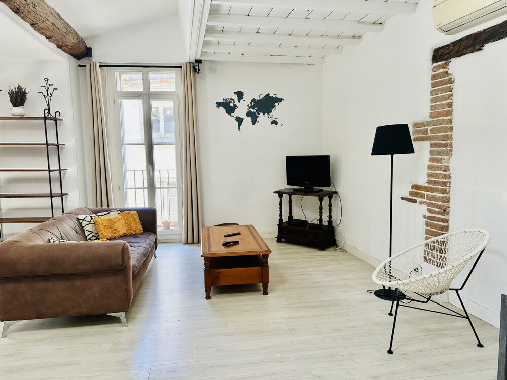 Vente lot de 2 appartements avec terrasse, rue de la cloche d'or, plein centre ville 66000 Perpignan.