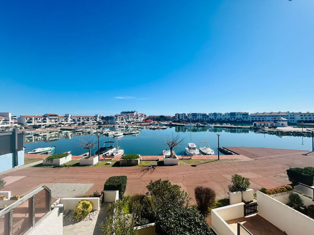 Vente Appartement Le Barcarès Cap Coudalère Duplex terrasse Vue lac Marin Plein Sud, parking et piscine ! Le barcares