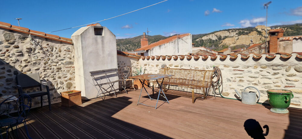 Vente Maison ILLE SUR TET - MAISON DE VILLAGE 231M2 AVEC GARAGE ET 2 TERRASSES VUE DEGAGEE CANIGOU ET ORGUES Ille sur tet