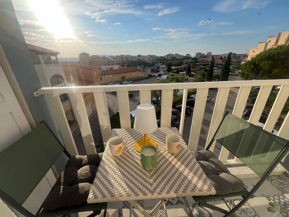 Location Appartement Le Barcarès Grande Plage Vistaero Jolie Studette Bail mobilité 450 CC tout inclus ! Le barcares