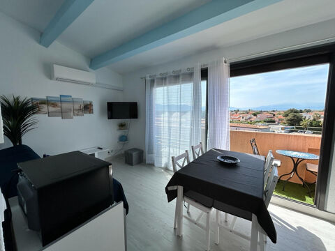   Location de vacances Saint-Cyprien-Plage bel appartement T2 clim et terrasse ! Appartement - 2 pice(s) - 25 m