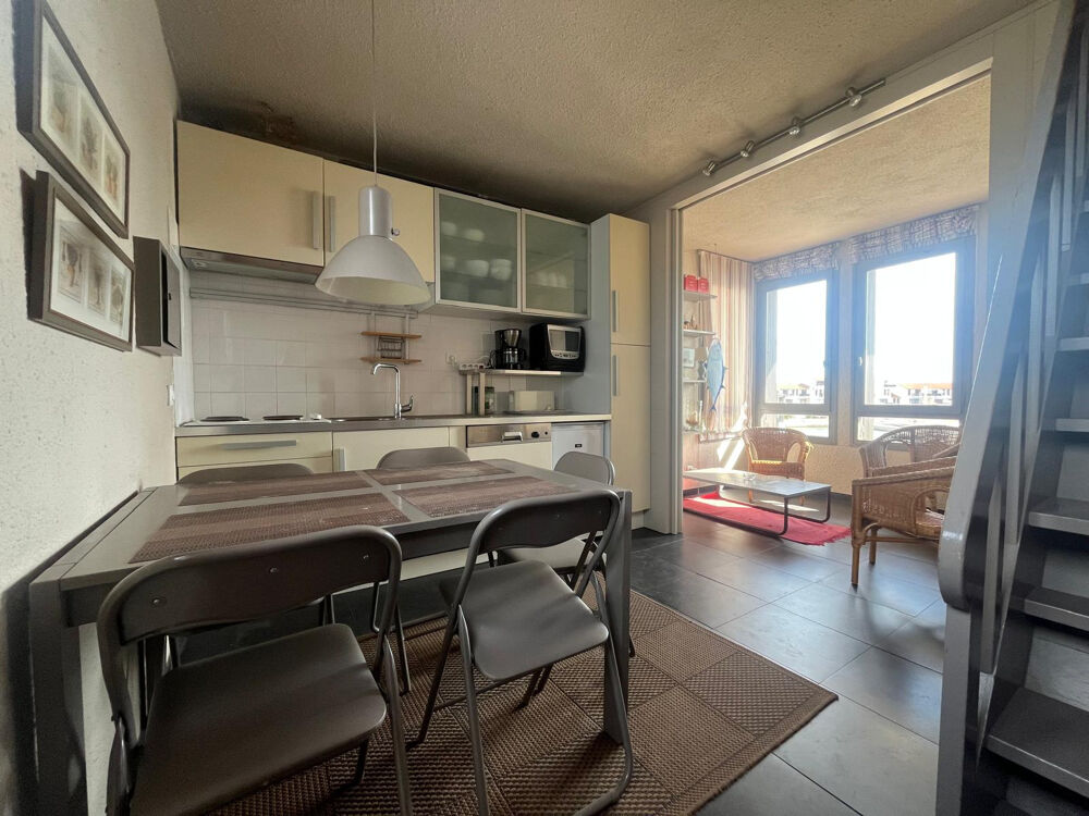 Vente Appartement Le Barcarès Cap Coudalère Duplex terrasse Vue lac Marin Plein Sud, parking et piscine ! Le barcares