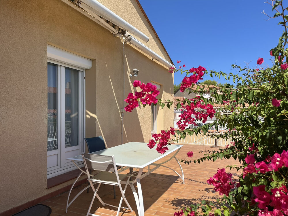 CABESTANY Rare sur le marché : Villa 3 faces 110 m2 de plain-pied avec garage en sous-sol de 87 m2