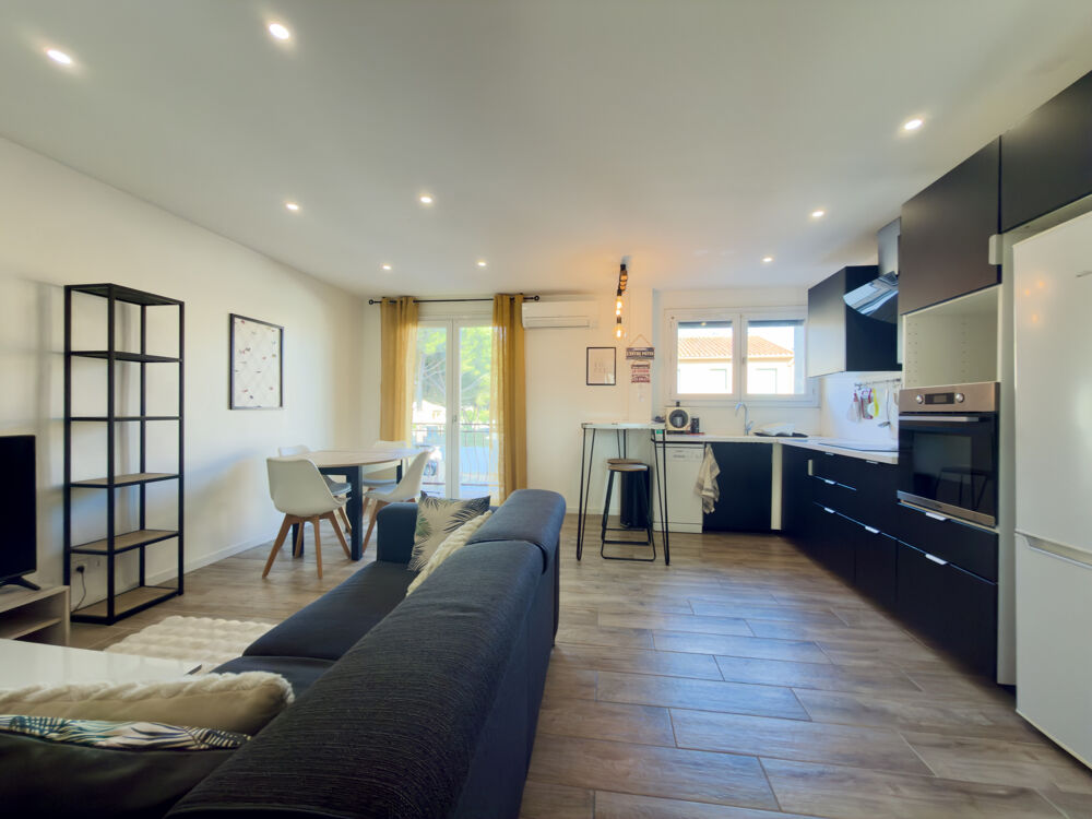 À louer Appartement T3 meublé et climatisé avec parking Quartier Las Cobas