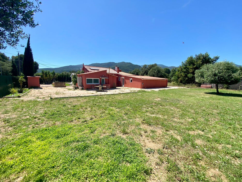 Vente Maison Argelès-sur-Mer   Superbe mas de plain-pied au pied des Albères sur vaste parcelle ! Argeles sur mer