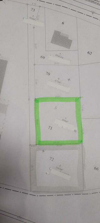  Terrain � vendre 899 m�