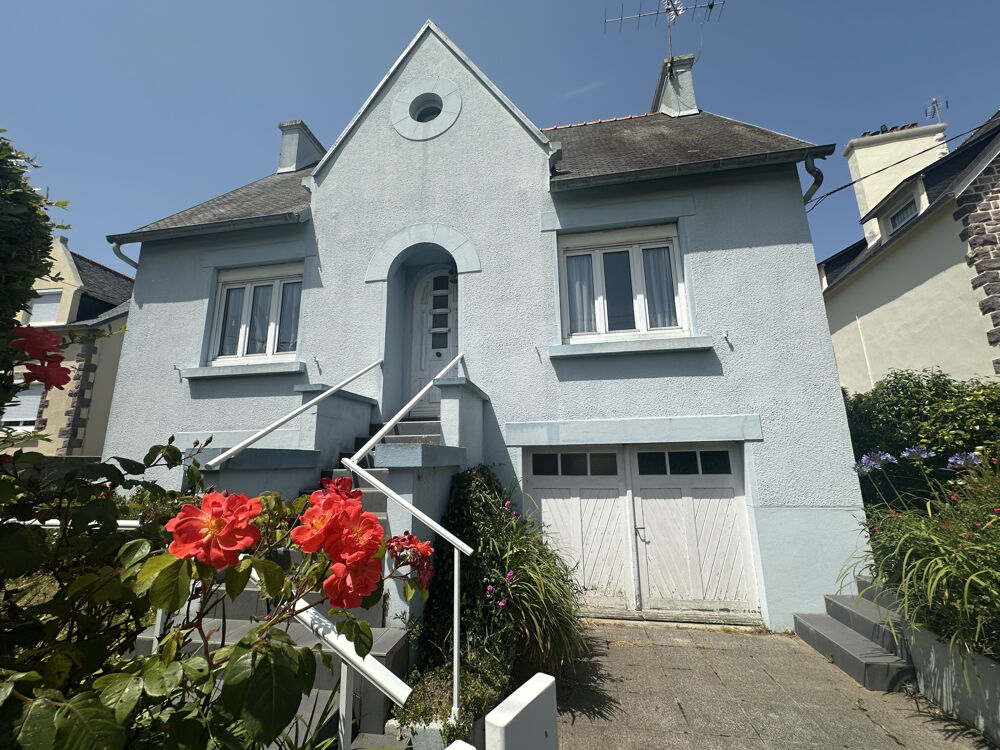 Vente Maison PAIMPOL, proche port et commerces, 81m2 habitables, 3 chambres, terrain de 438m2 Paimpol