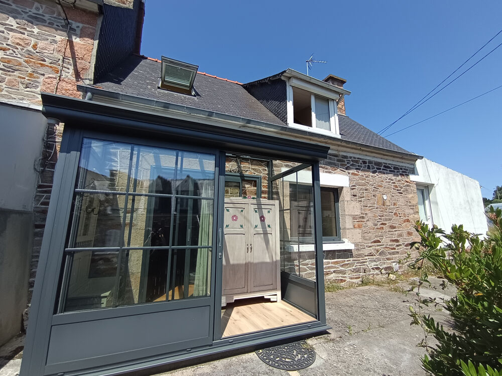 A VENDRE MAISON EN PIERRES, TERRAIN 480 M2, PORS EVEN, PLOUBAZLANEC