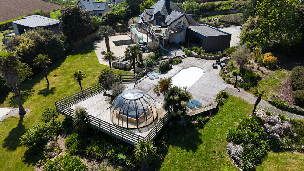 Vente Maison À VENDRE   Maison contemporaine avec vue mer exceptionnelle sur l'archipel de Bréhat - plage à pied Ploubazlanec