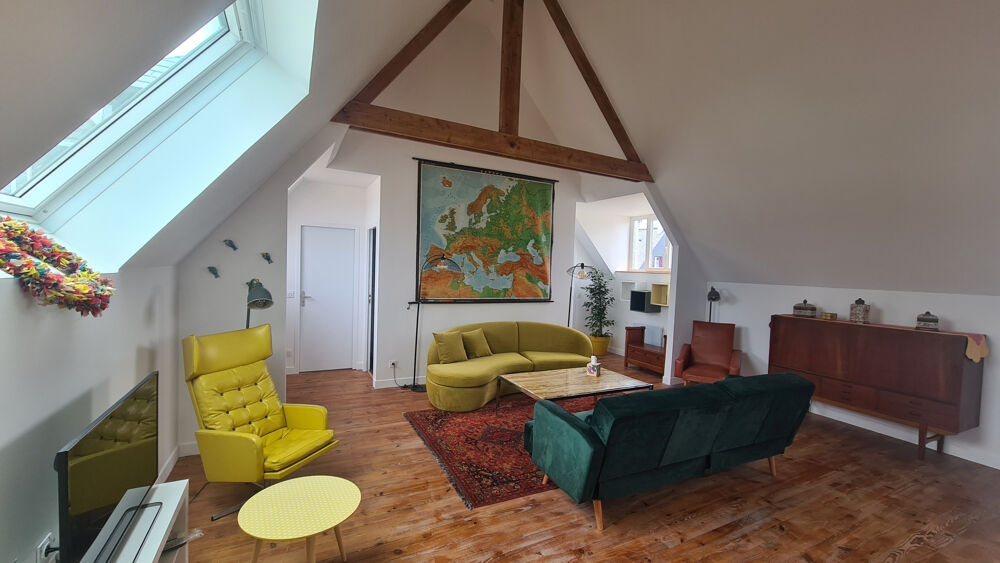 À VENDRE PAIMPOL CENTRE-VILLE APPARTEMENT 3 PIÈCES LUMINEUX PROXIMITÉ COMMERCES et PORT