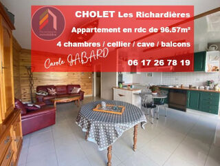  Appartement Cholet (49300)