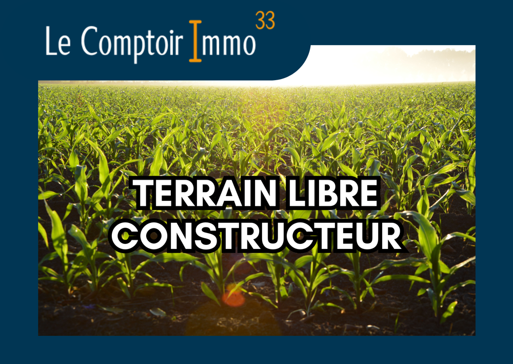 Vente Terrain À Camarsac, terrain autorisant la construction à vendre Camarsac