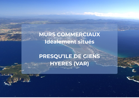 EMPLACEMENT COMMERCIAL ID&Eacute;ALEMENT SITU&Eacute; A GIENS 1040000 83400 Hyères