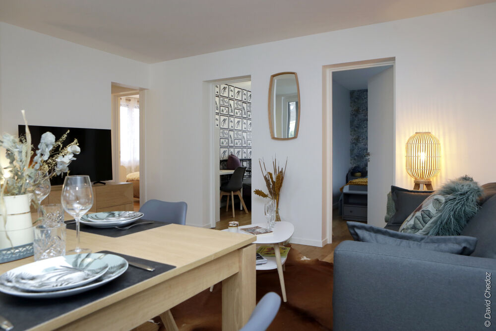 MAISON individuelle rénovée, 3 chambres avec jardin