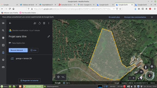Vente Maison Grange à rénover avec garage et terrain de 2 ha. Cambon et salvergues