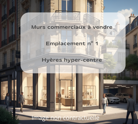 Local Commercial 551 m2 &agrave; Hy&egrave;res - Cœur du Centre-Ville 1000000 83400 Hyères