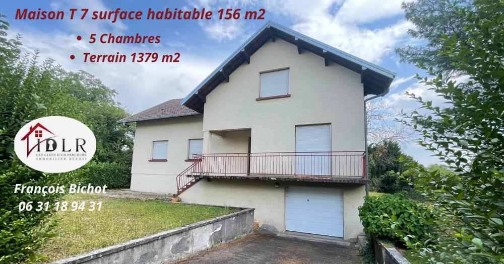 Maison 7 pièces 156 m² · à L Isle sur le Doubs · 156 m² · 169 500 €