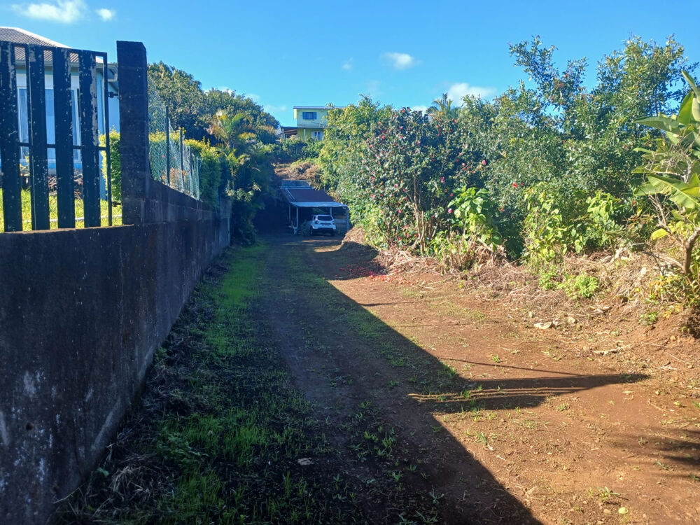 Vente Terrain En EXCLUSIVITÉ : Terrain constructible de 1 333 m2 avec vue mer - Piton Goyaves (97429) Petite ile