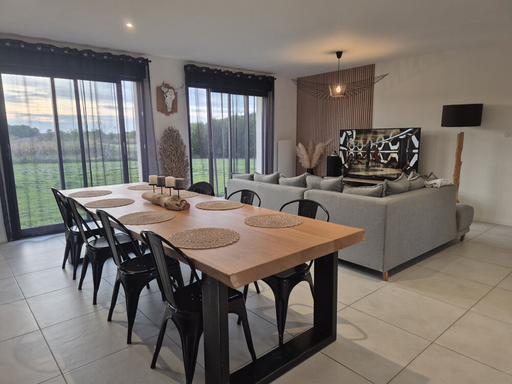 Vente Maison PLAIN-PIED (2023) DE 105M2 AVEC JARDIN DE 1226M2 Ste marie du lac nuisement