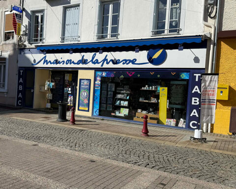 fonds de commerce tbac-presse-FDJ avec logement 159000 52400 Bourbonne les bains