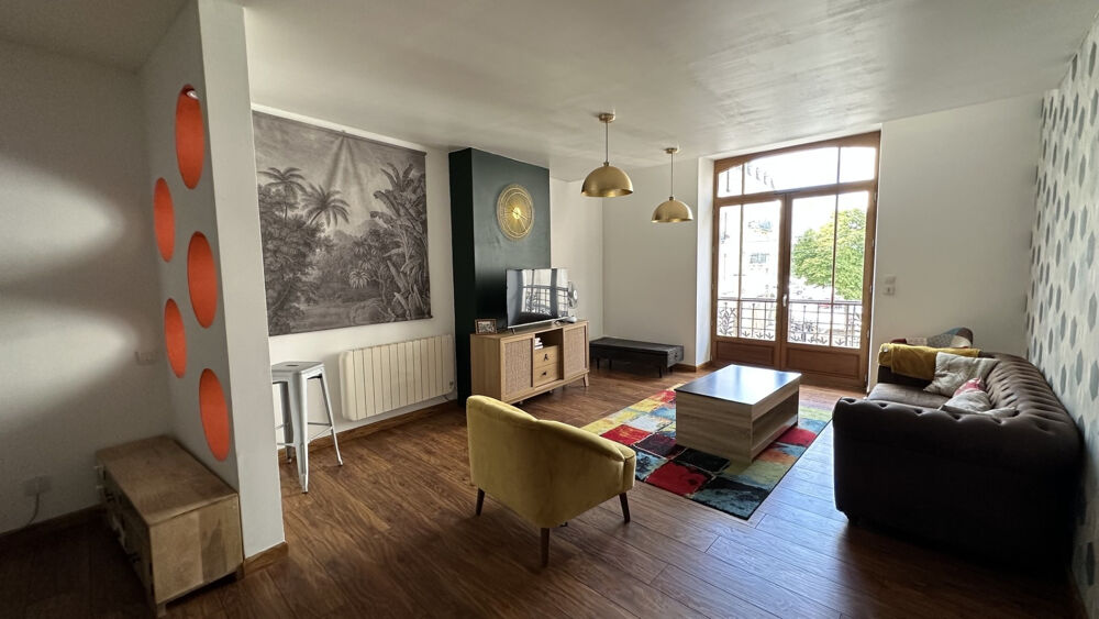 Appartement d'exception, 118 m2, 4 chambres, rue piétonne, avec garage
