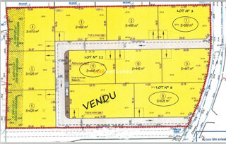  Terrain  vendre 626 m