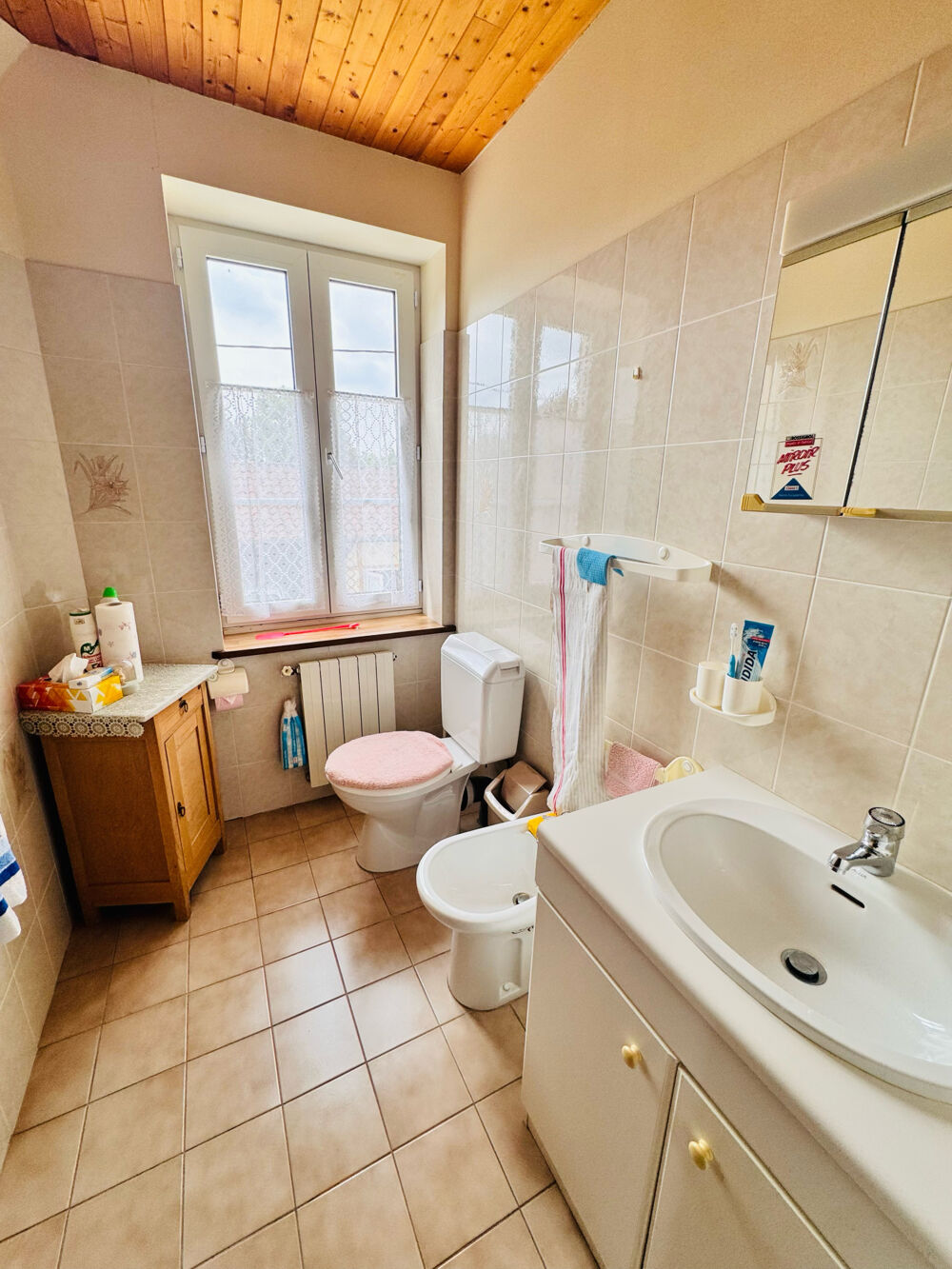 Ensemble immobilier 3 logements existants Centre-ville de Louhans terrain d'environ 2000 m2