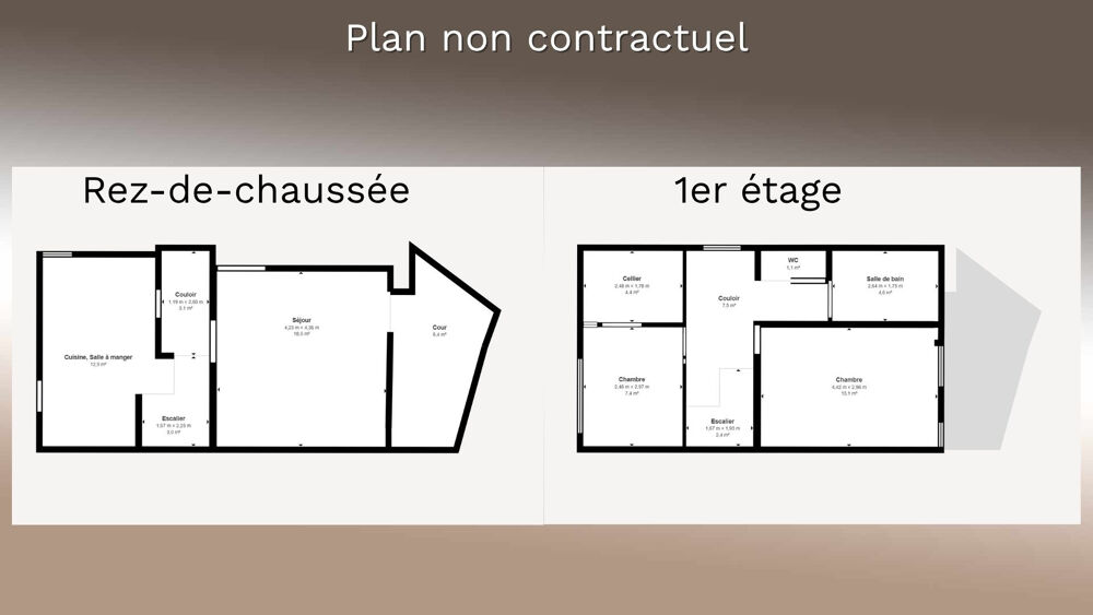 Vente Maison Exclusivité - maison de village avec cour et garage sur Villard-Bonnot Villard bonnot