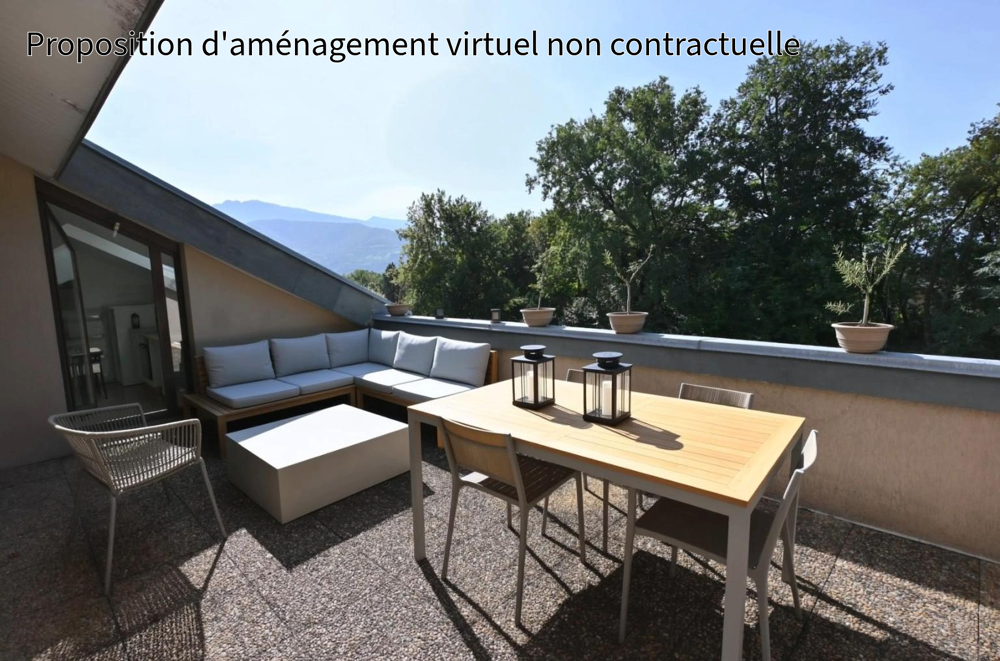 Meylan - Appartement T3bis avec terrasse.
