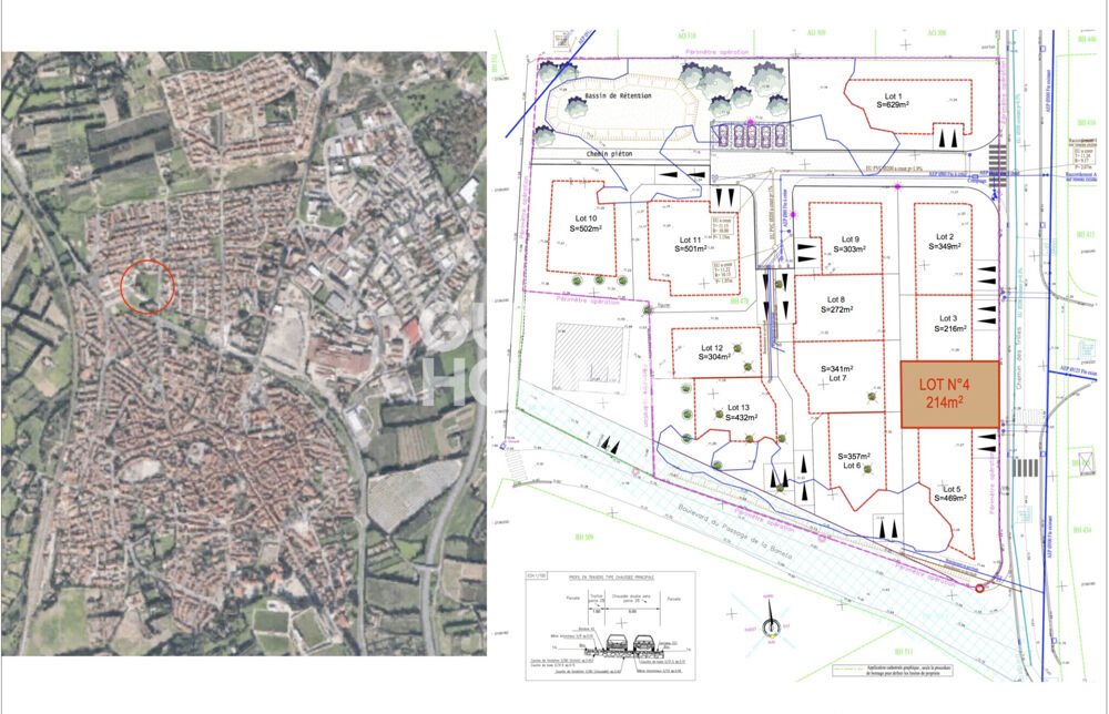 Vente Terrain terrain Elne