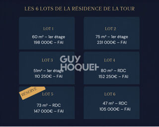  Appartement à vendre 2 pièces 47 m²