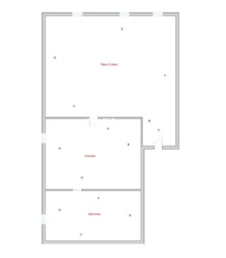  Appartement à louer 2 pièces 52 m²